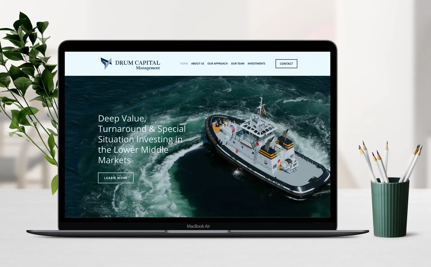 COMPANY WEBSITE REDESIGN