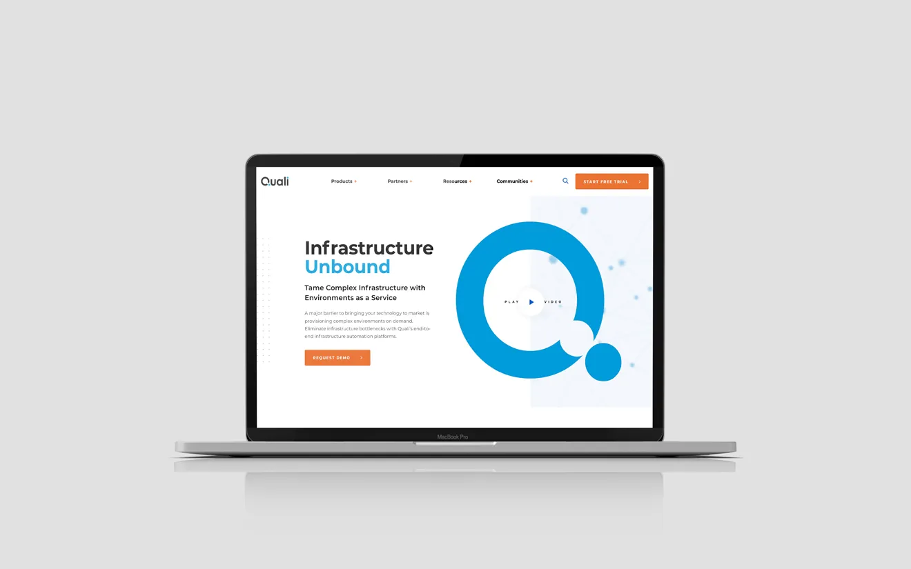 Quali brand and product visuals