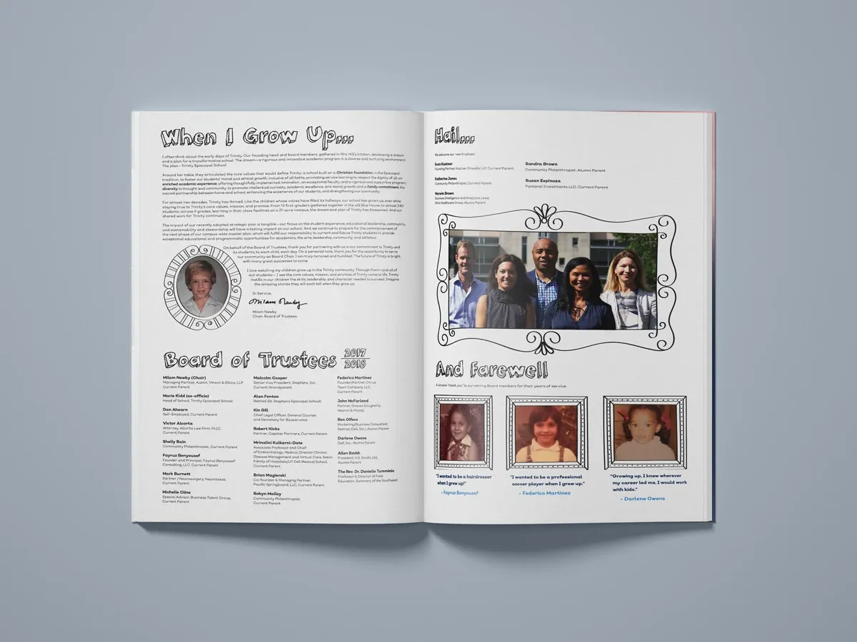 Trinity Episcopal School Annual Report