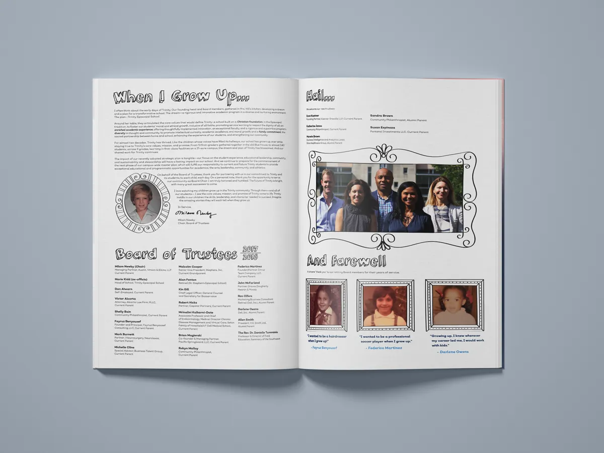 Trinity Episcopal School Annual Report